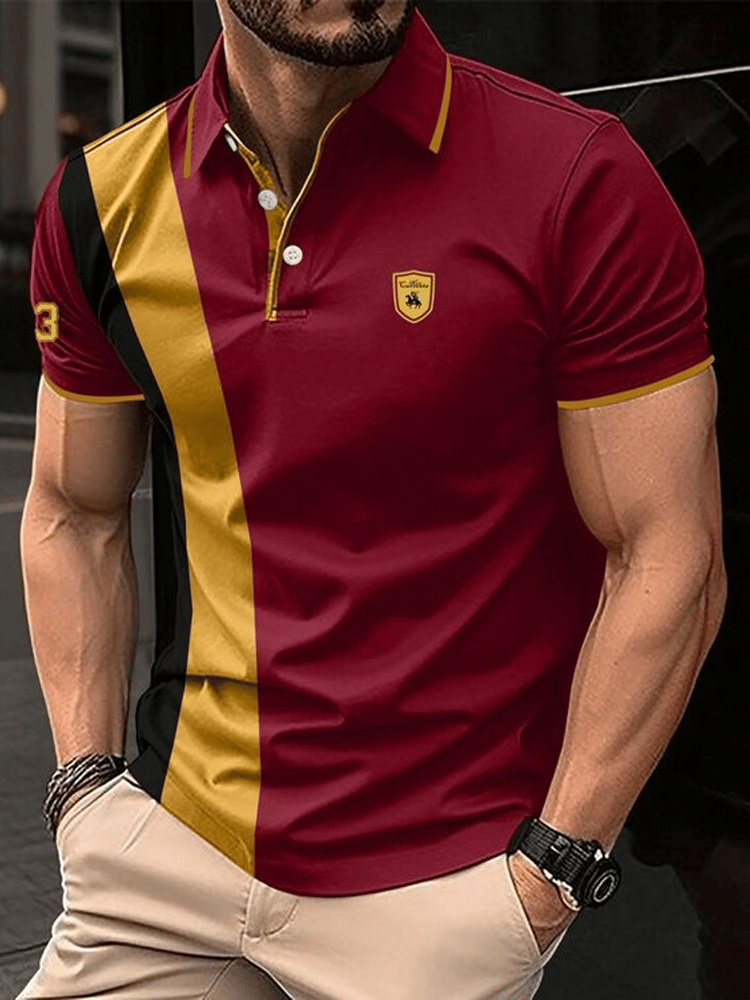 Men's Casual Business Fashion Polo Shirts