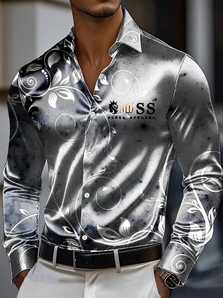 Men's Vintage Long Sleeve Shirt