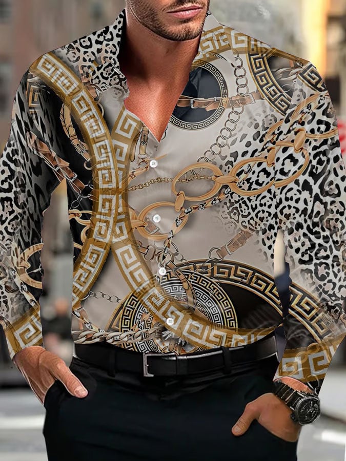 Men's Business Luxury Long Sleeve Shirt