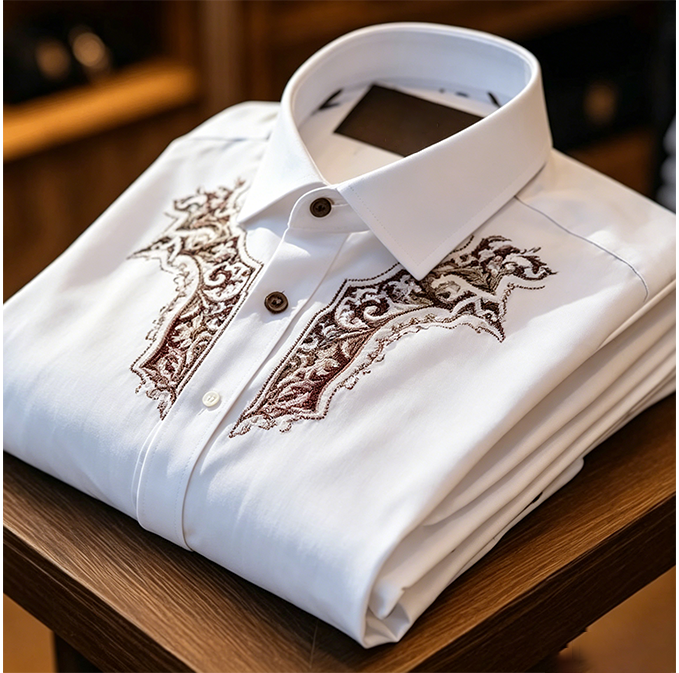 Vintage Printed Casual Shirt