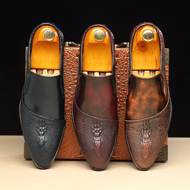 Classical Formal Style Casual Leather Men's Dress Shoes