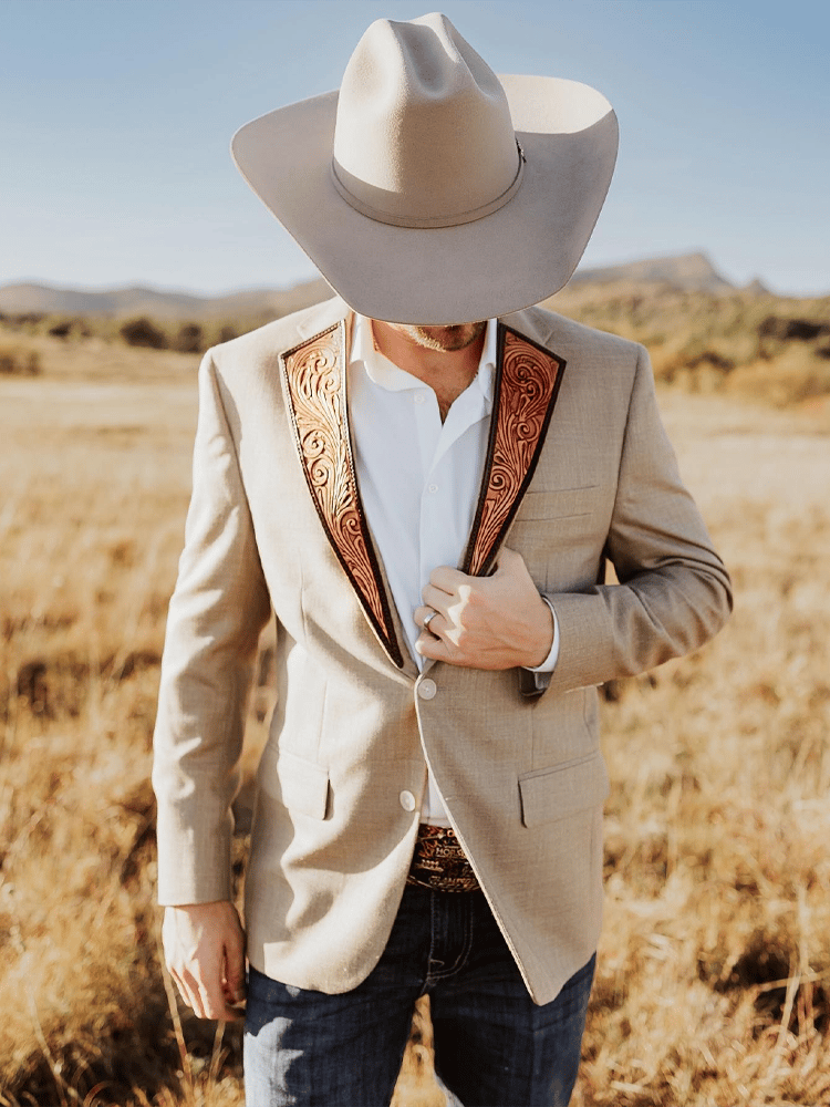 Men's slim fit casual suit