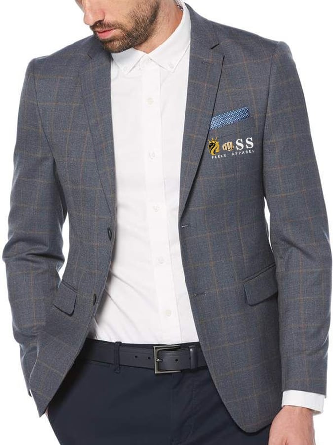 Men's Business Casual Lapel Suit