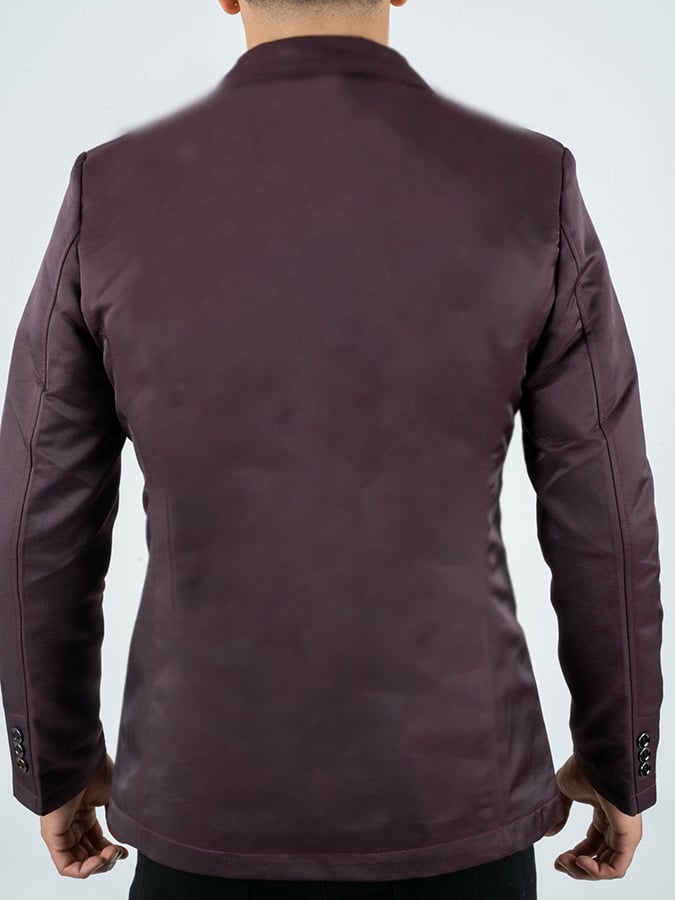 Men's Fashion Commuter Print Design Suit Jacket