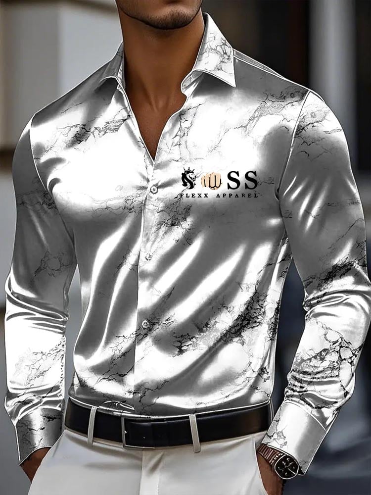 Men's Vintage Long Sleeve Shirt