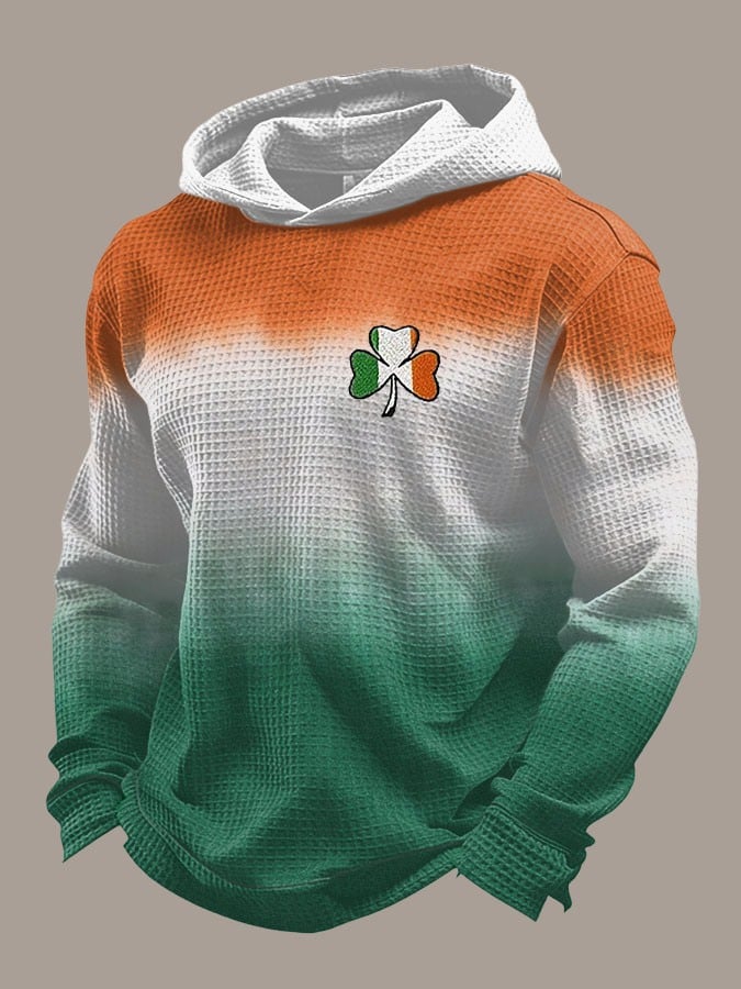 Men's St Patrick's Day Print Casual Hoodie