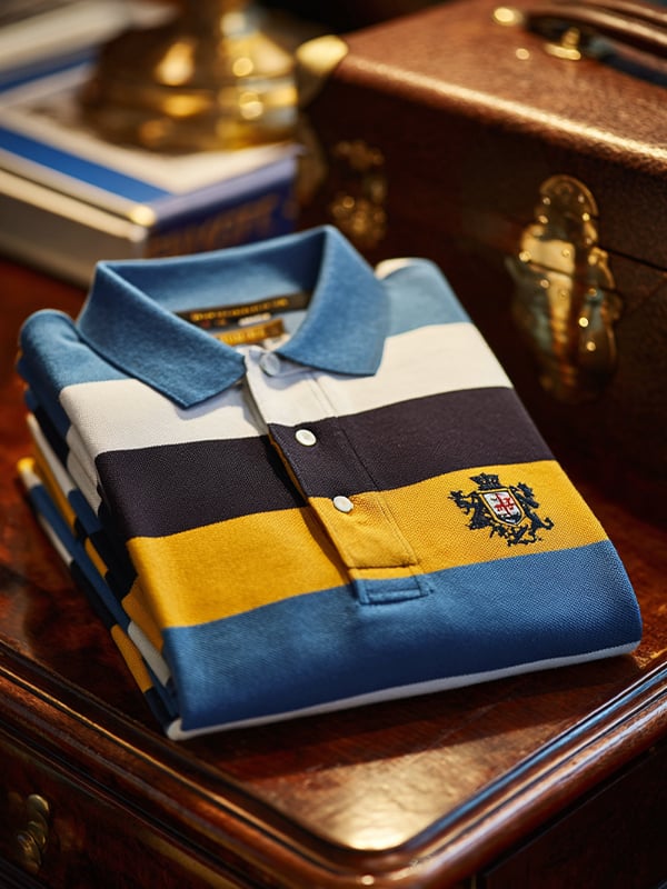 Men's Business Casual Artistic Button Short Sleeve Polo Shirt