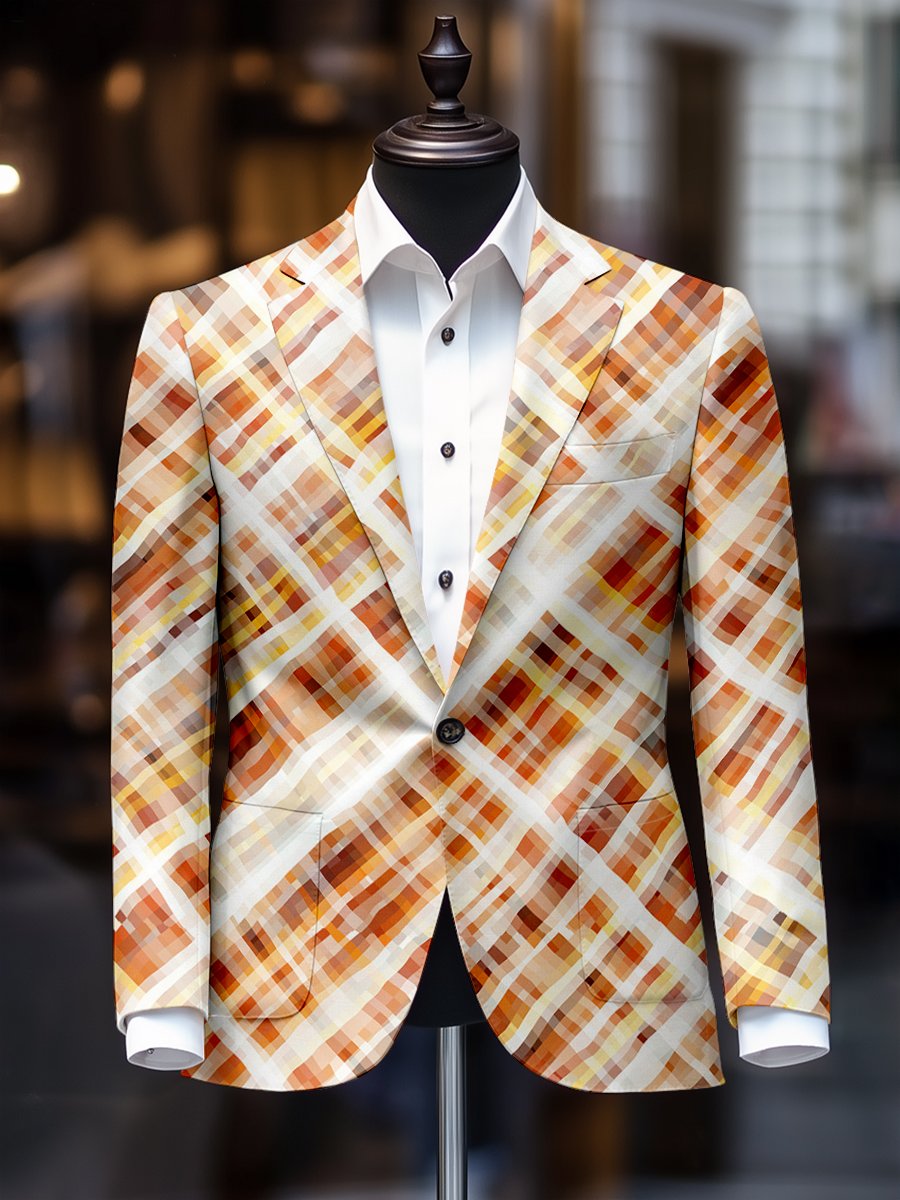 Men's Vintage Casual Blazer