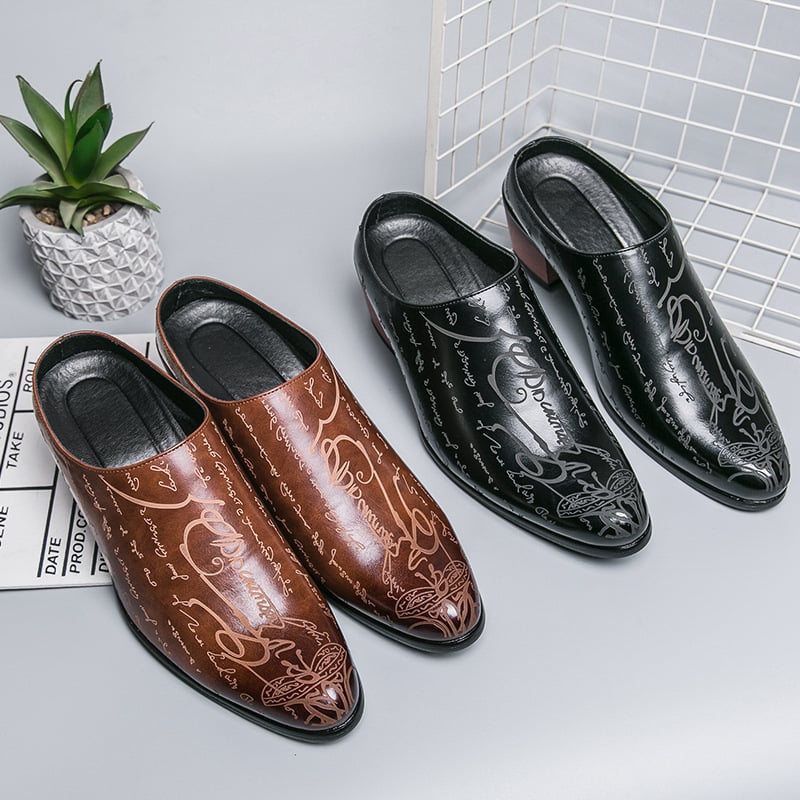 Men'S Casual British Trendy Leather Shoes