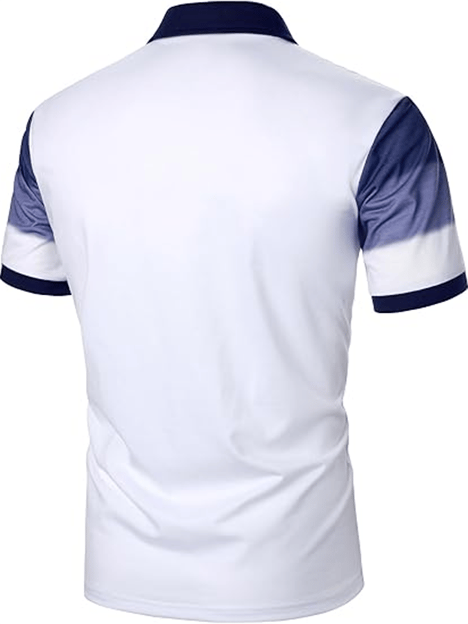 Men's Faith Printed Casual Polo Shirt