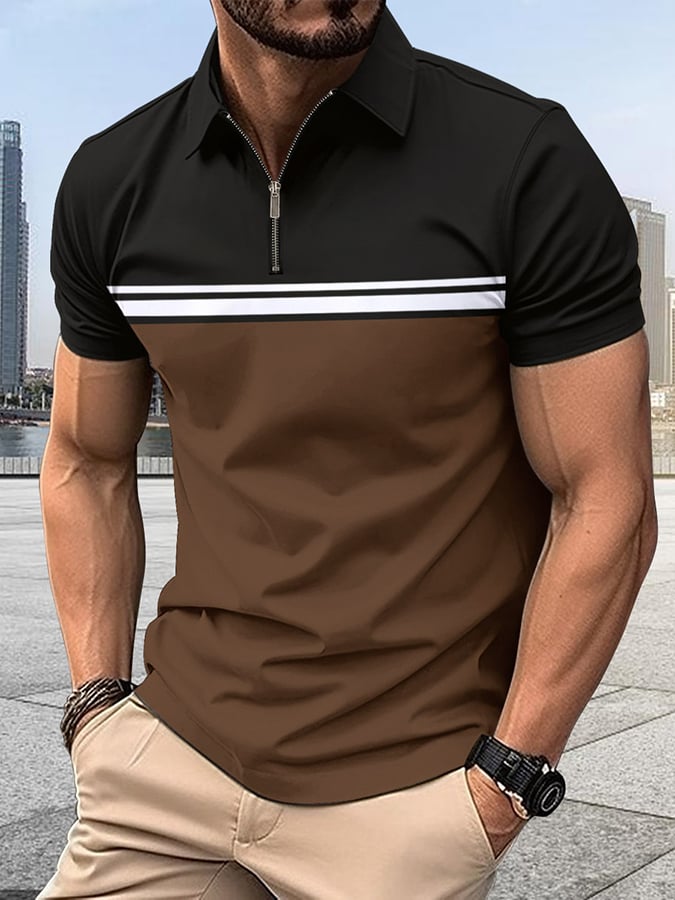 Men's Fashion Casual Polo Shirt
