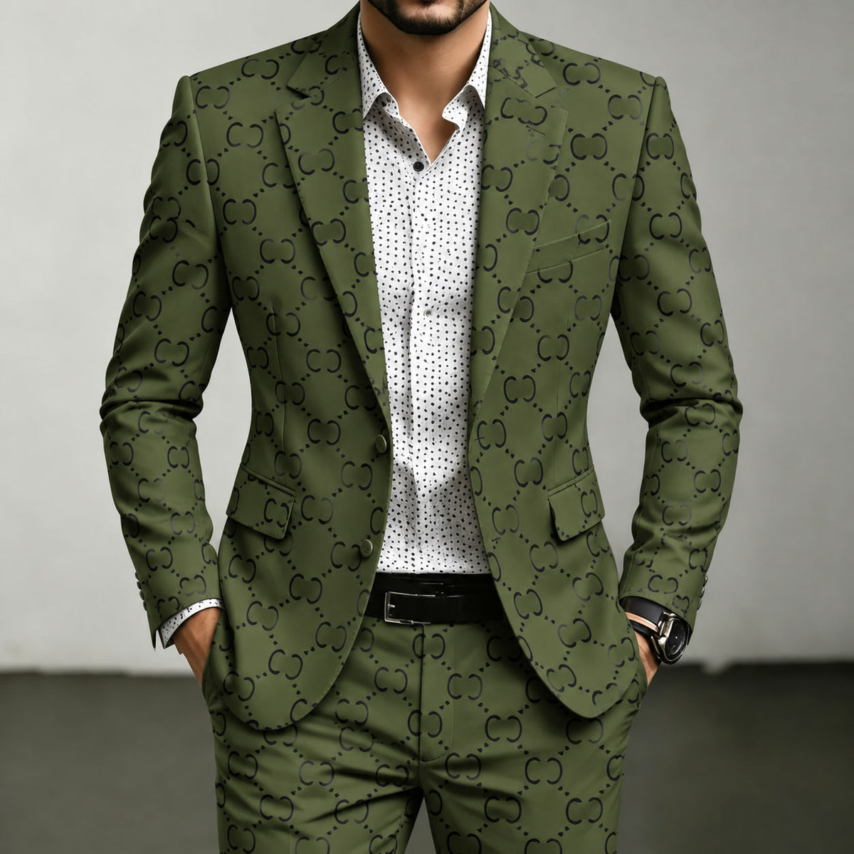 Men's Green Blazer
