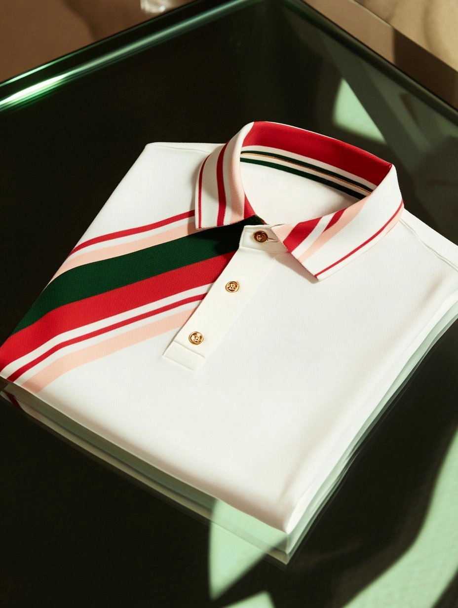 Men's Business Casual Button Short Sleeve Polo Shirt