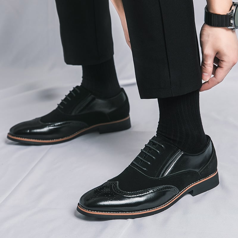 Lace-up Handmade Mens Formal Shoes Size 38-48