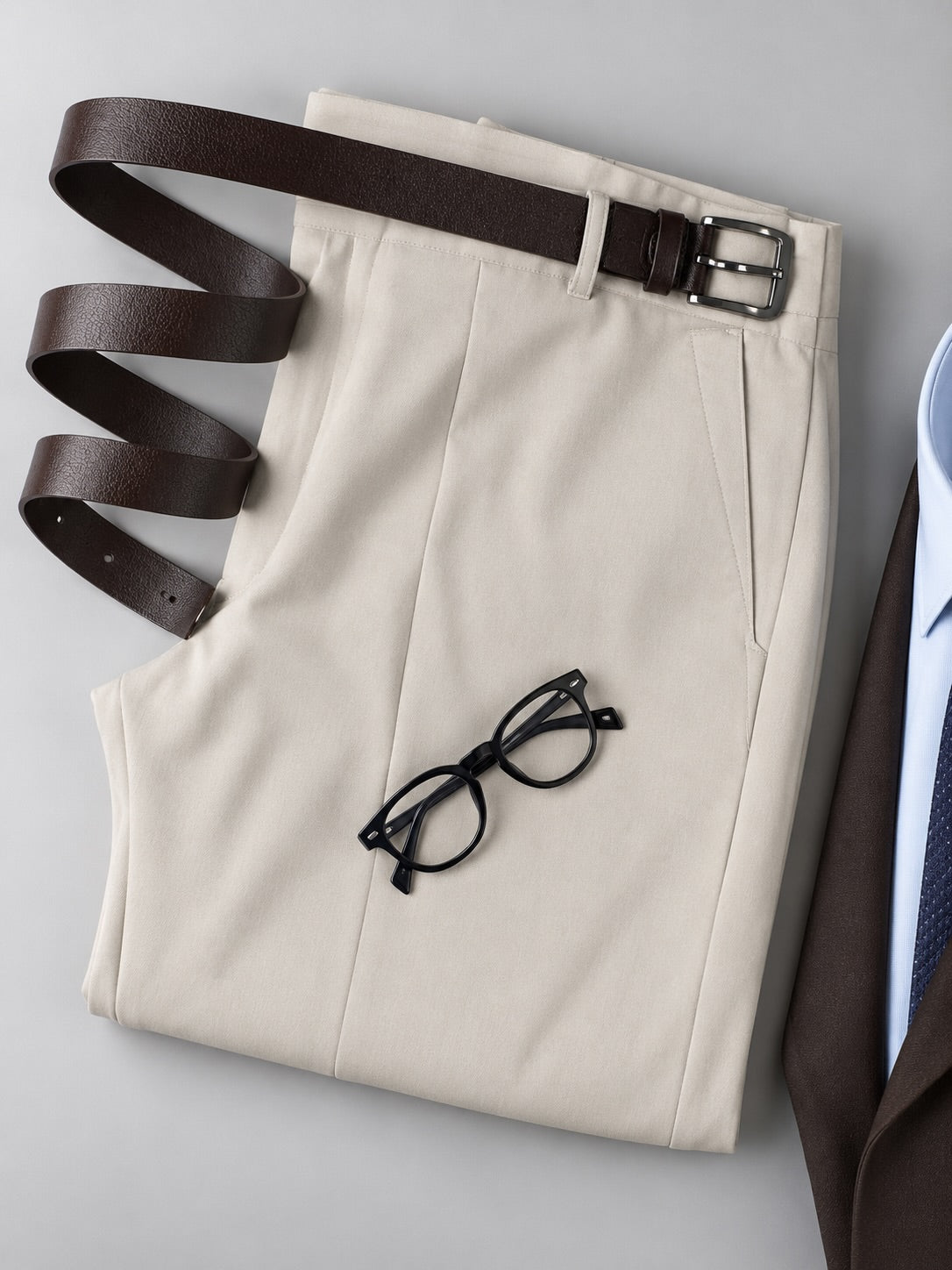 Dark Brown Double Breasted Suit | Formal Business Attire