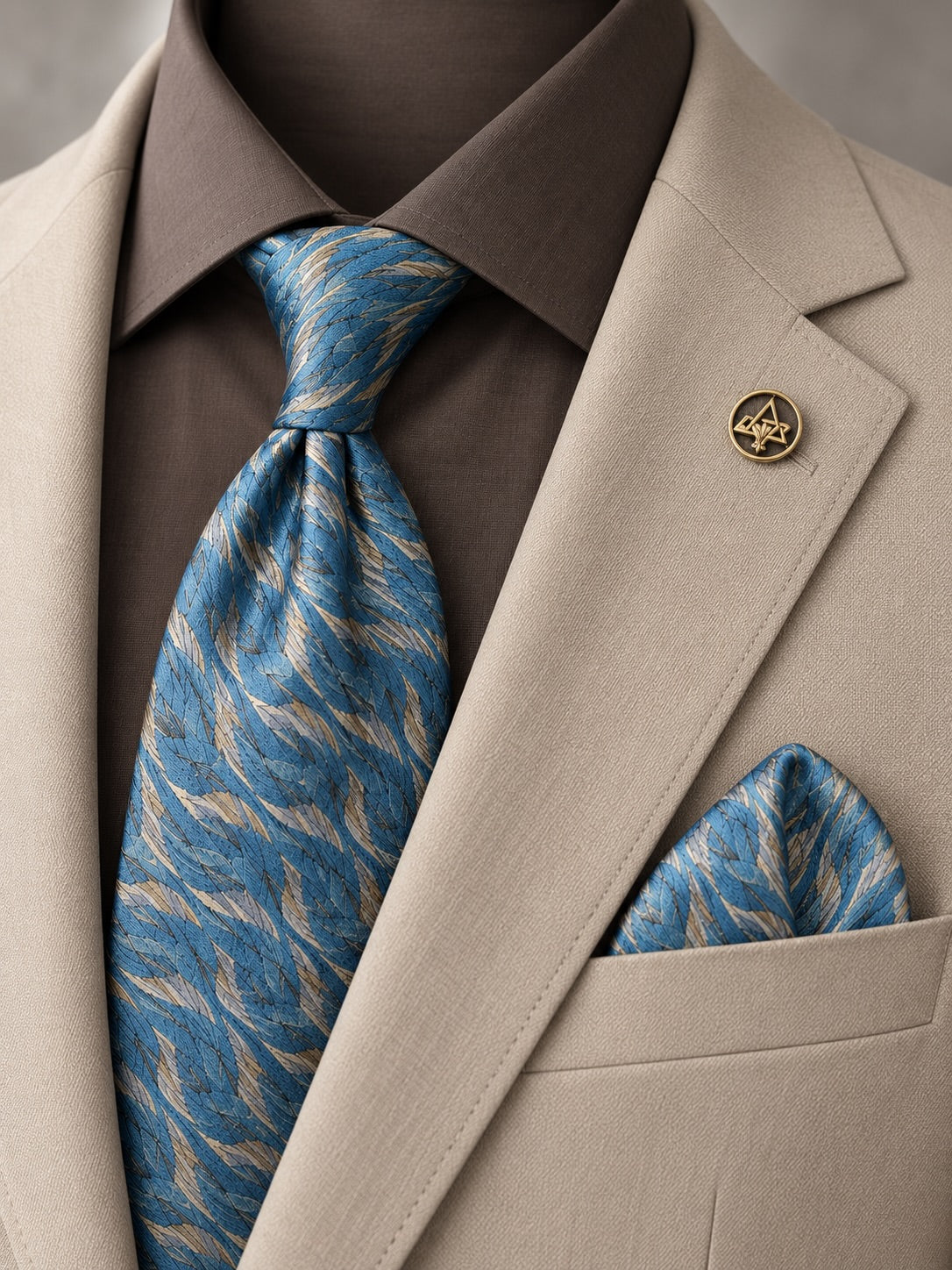 Beige Blazer Set Styling | Premium Smart Casual Ensemble