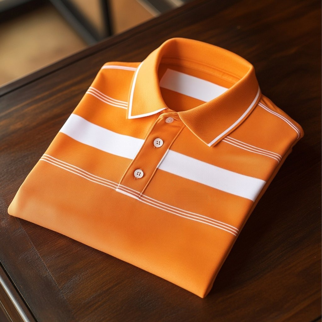 Men's Business Casual Embroidered Button Short Sleeve Polo Shirt