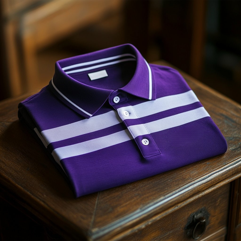 Men's Business Casual Embroidered Button Short Sleeve Polo Shirt