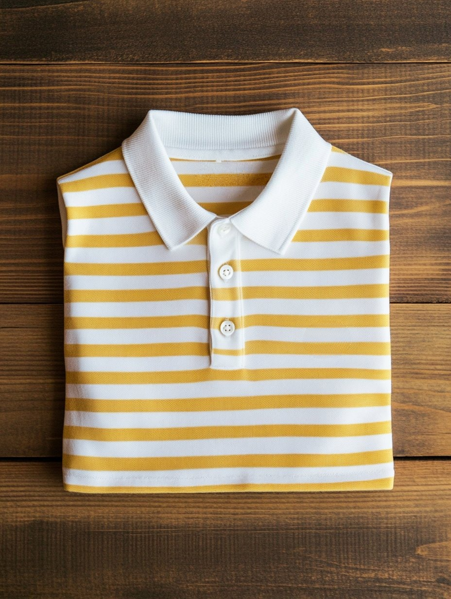 Men's Business Casual Button Short Sleeve Polo Shirt