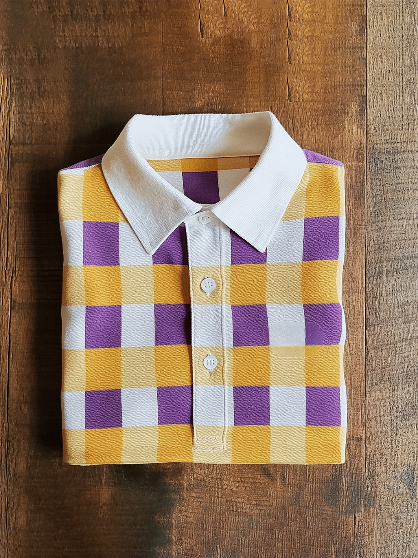 Men's Business Casual Button Short Sleeve Polo Shirt
