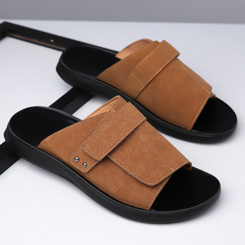 Boston Suede Sandals