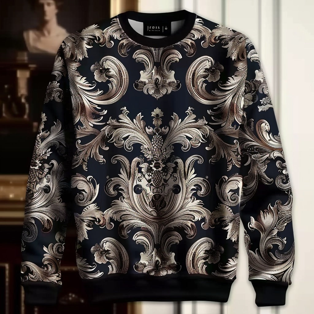 Embrace Modern Elegance Stylish Prestige Man Sweatshirt