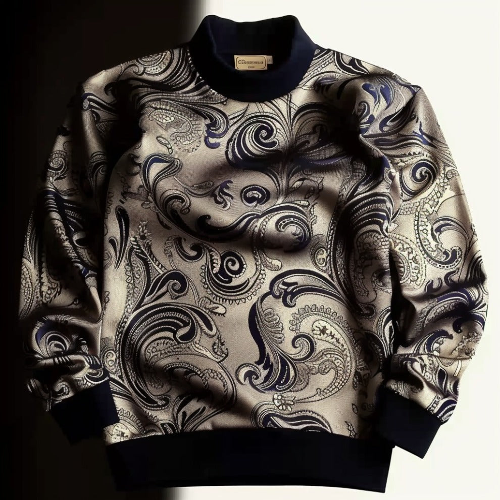 Embrace Modern Elegance Stylish Prestige Man Sweatshirt