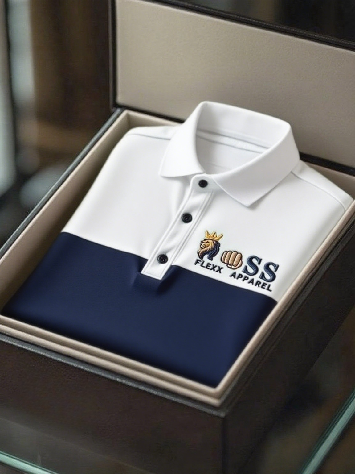 Men's Classic Business Short Sleeve Polo Shirt