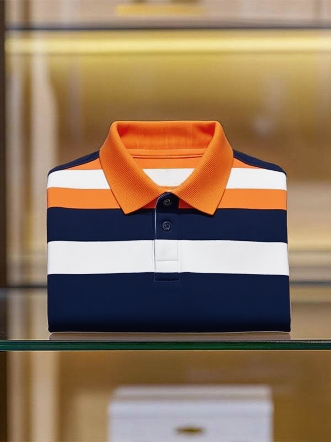 Men's Classic Business Short Sleeve Polo Shirt