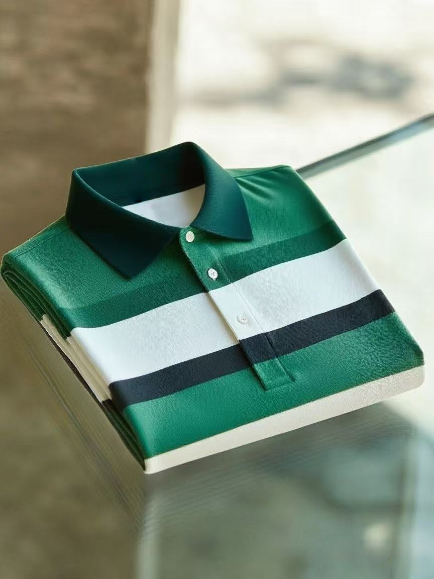 Men's Classic Business Short Sleeve Polo Shirt