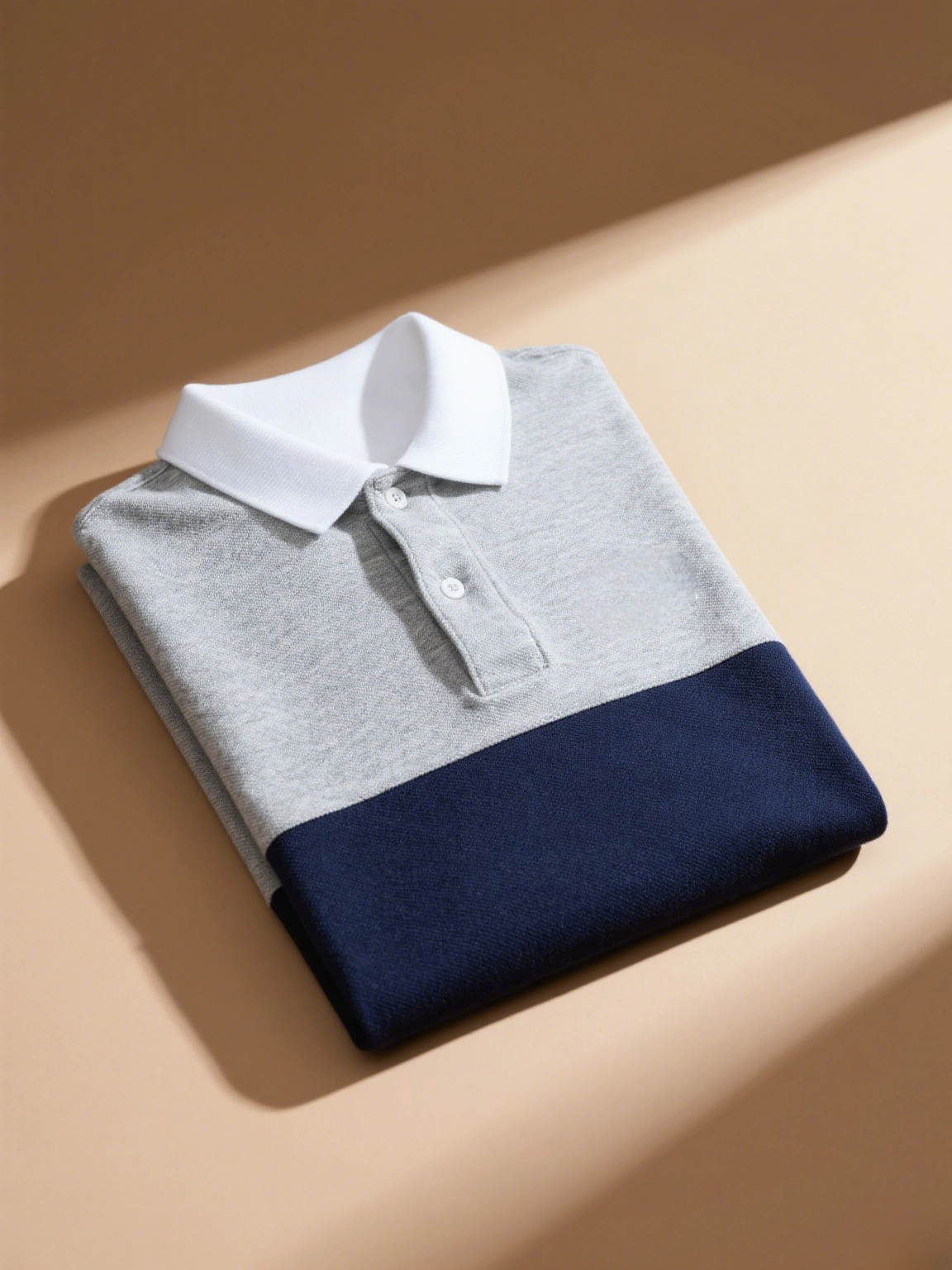 Men's Classic Business Button Short Sleeve Polo Shirt