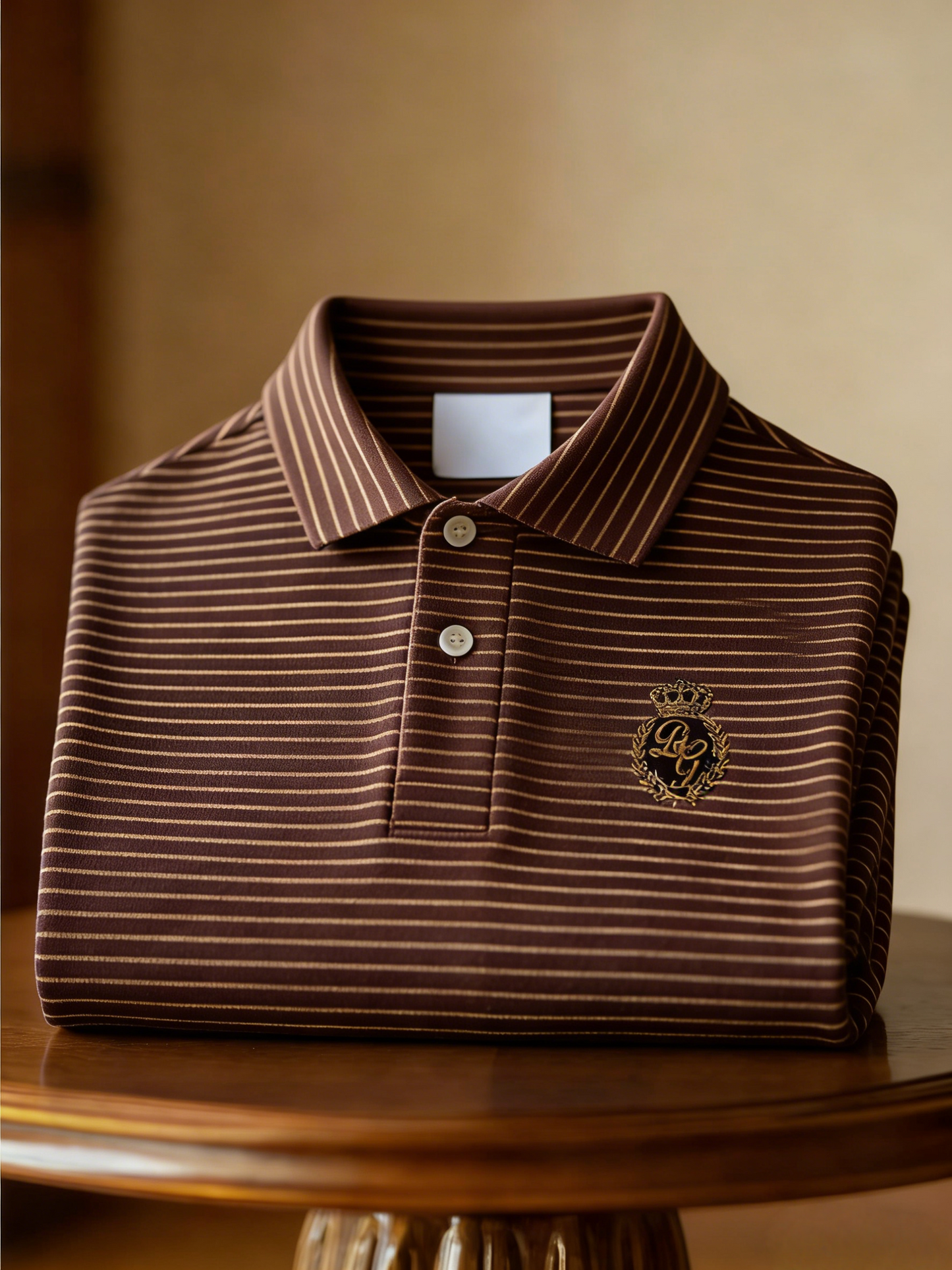 Men's Classic Business Button Short Sleeve Polo Shirt