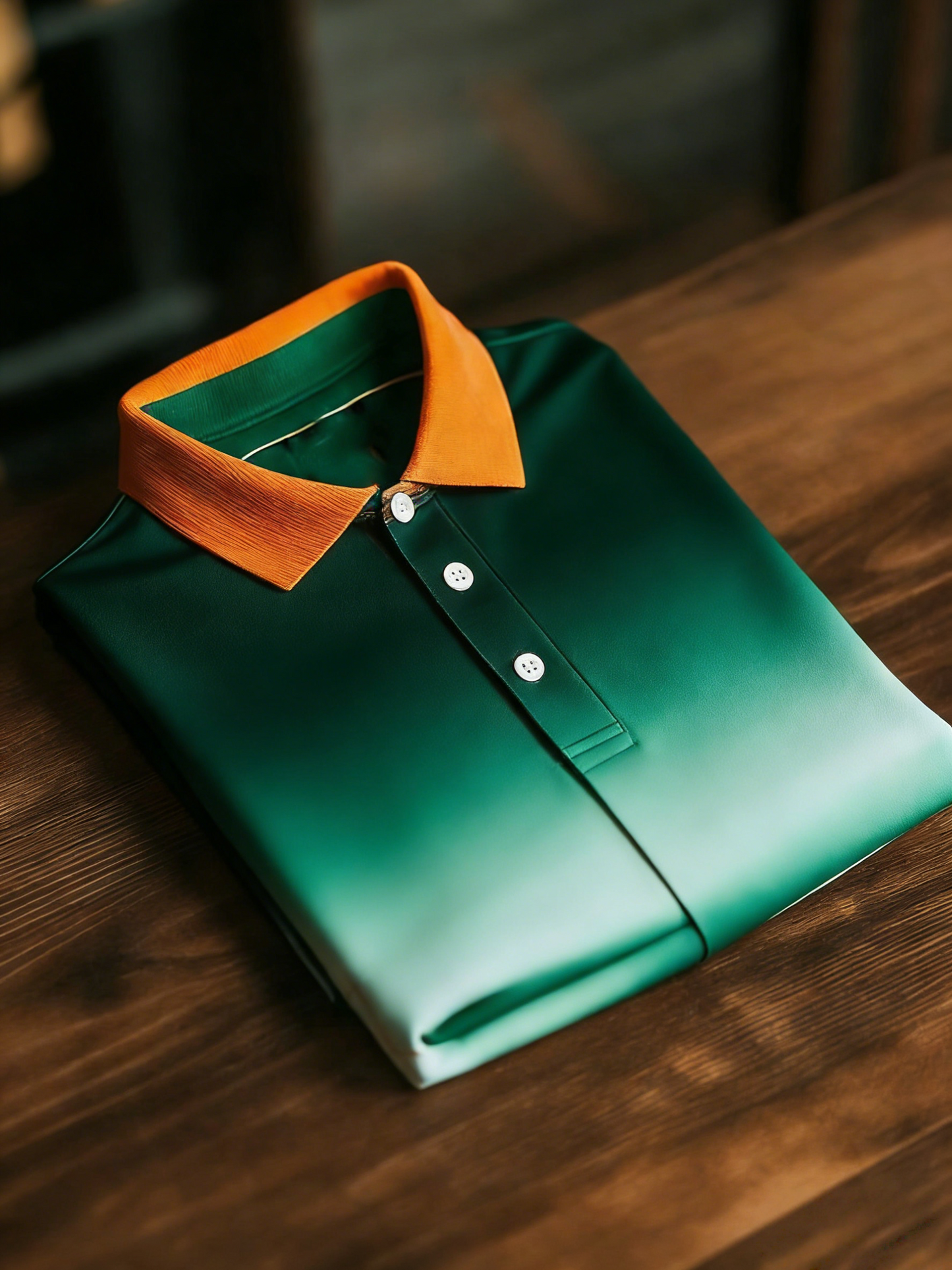 Men's Classic Business Button Short Sleeve Polo Shirt
