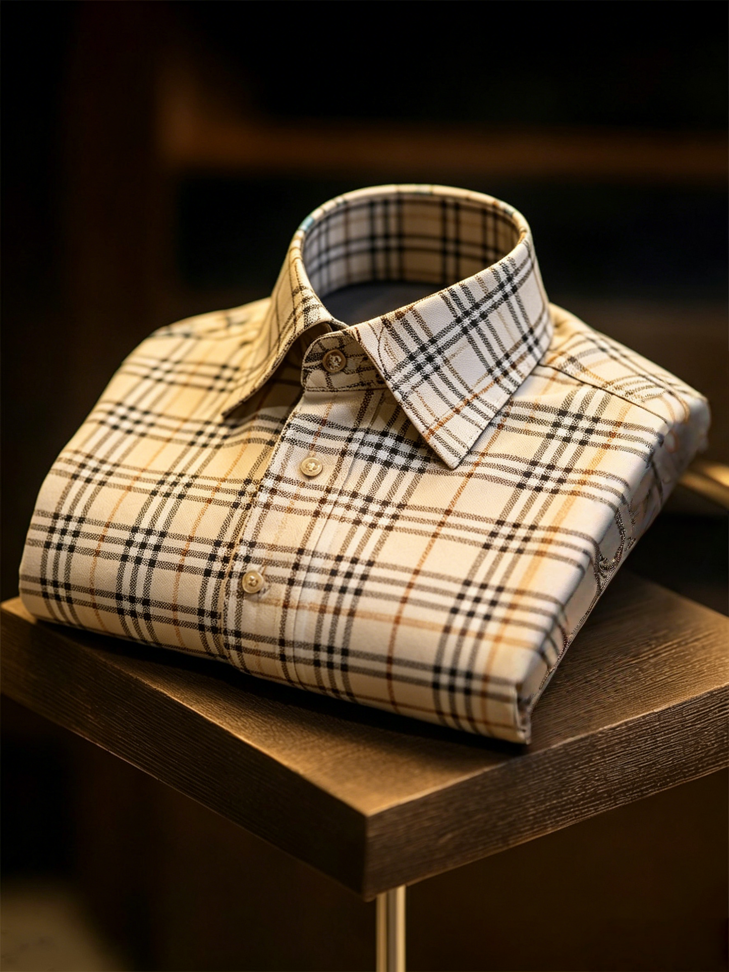 Classic Style wrinkle-resistant formal casual long sleeve shirt