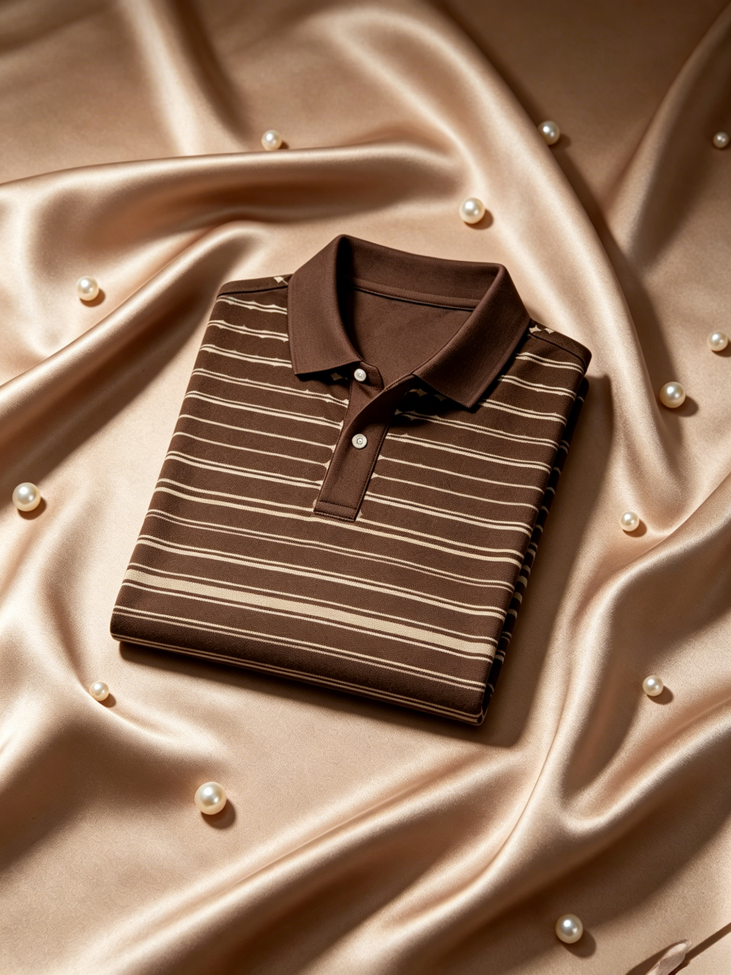 Men's Business Button-Down Short Sleeve Polo Shirt
