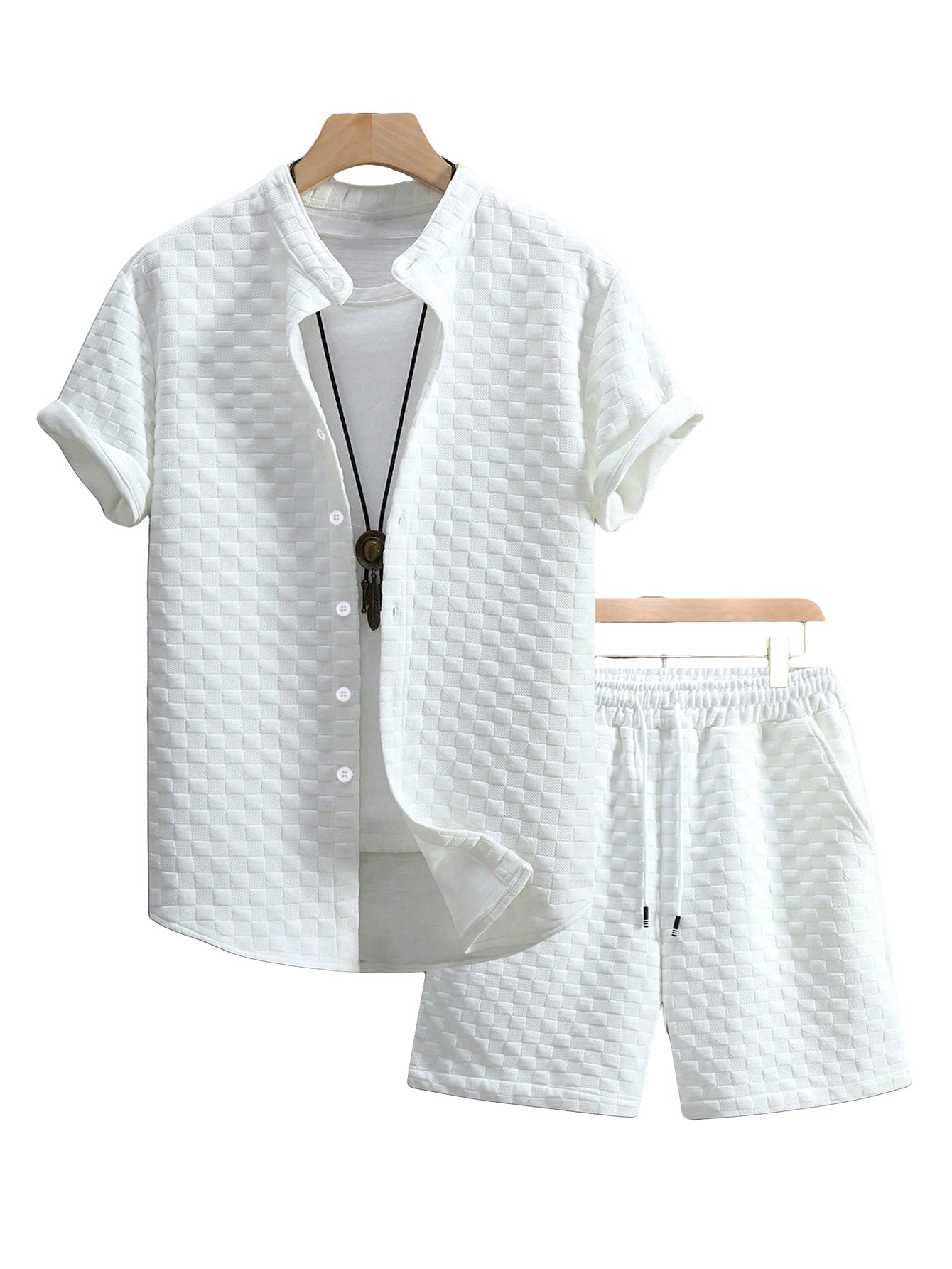 Men's Shirt & Shorts Set