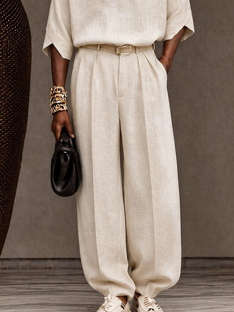 Minimalism Natural 100% Cotton Matching Set