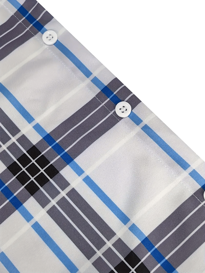 Men's Plaid Business Casual Shirt