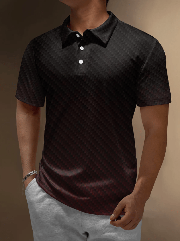 Moisture Wicking Chest Pocket Casual Polo