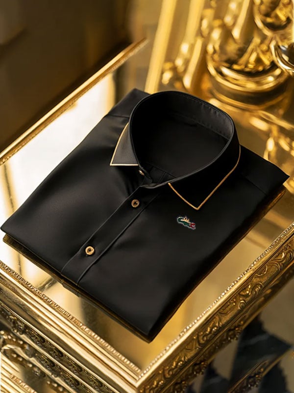Men's Short Sleeve Luxury Shirt
