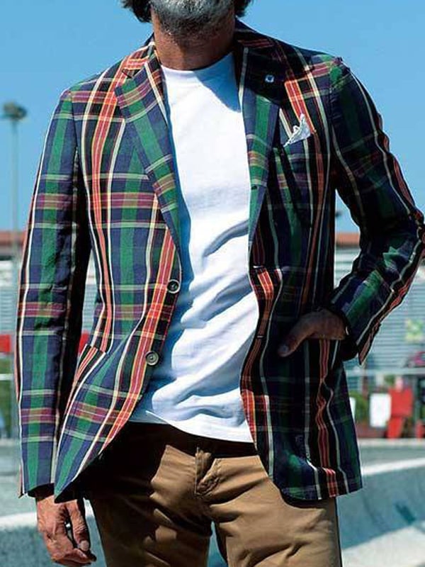 Men's Casual Stylish Printed Suit
