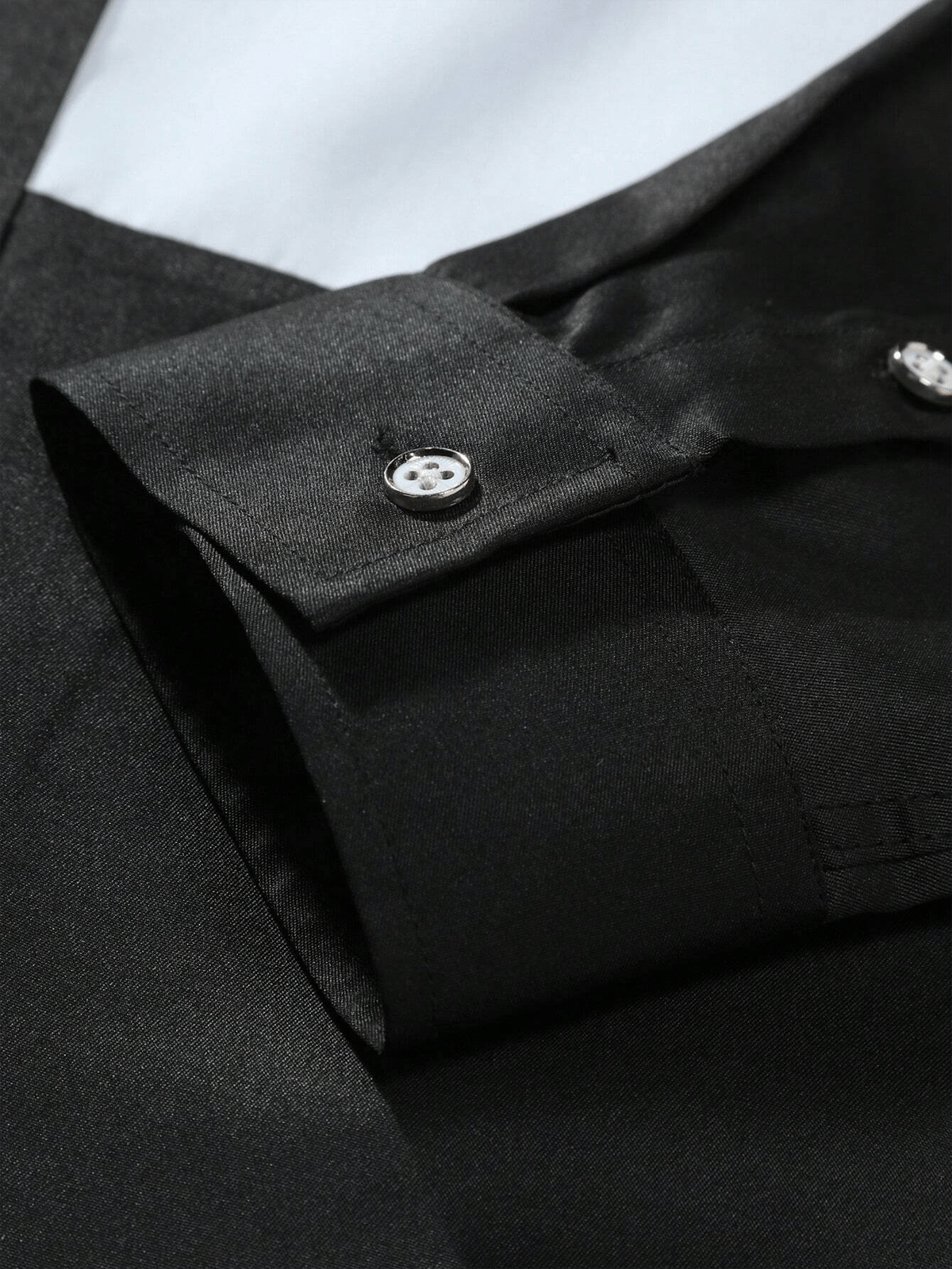 Men's Business Casual Long Sleeve Shirt