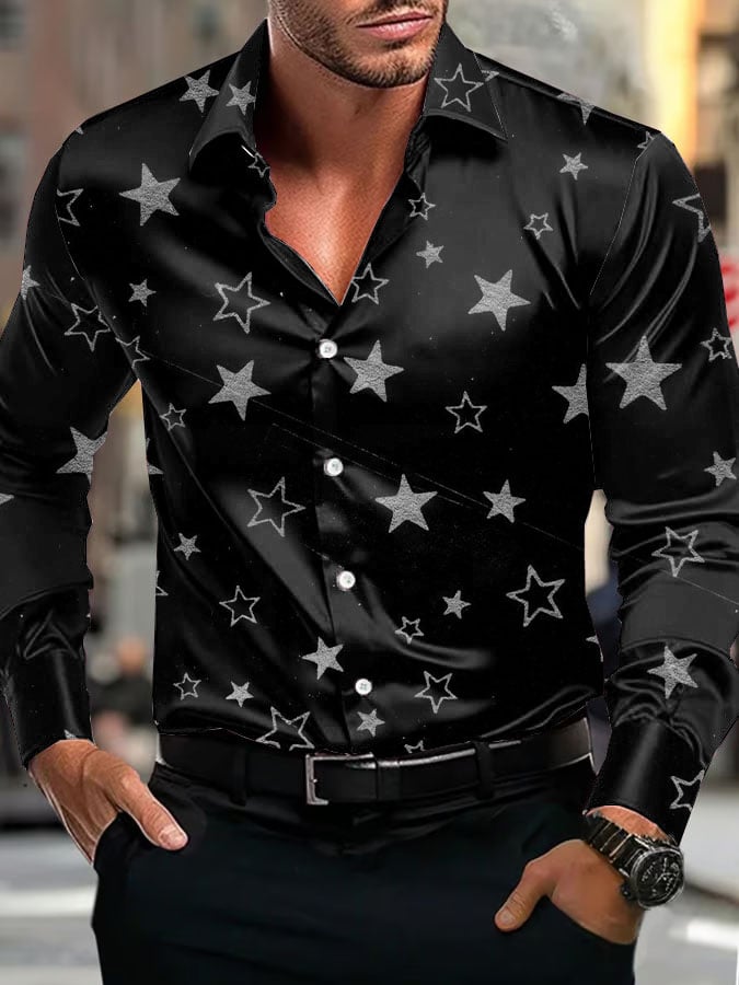 Men's Business Luxury Long Sleeve Shirt