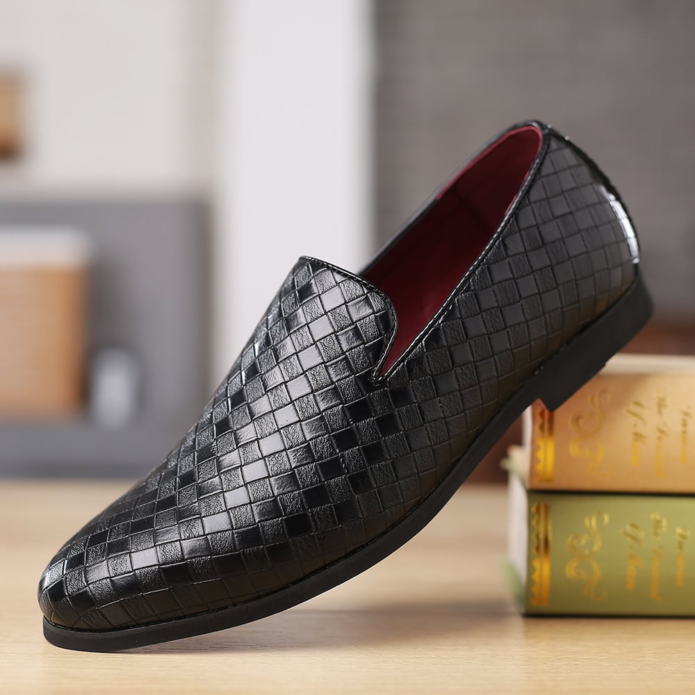 Breathable Slip-On Dress Shoes