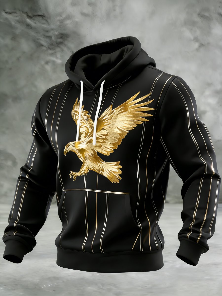 Men's Casual Print Sweatshirt