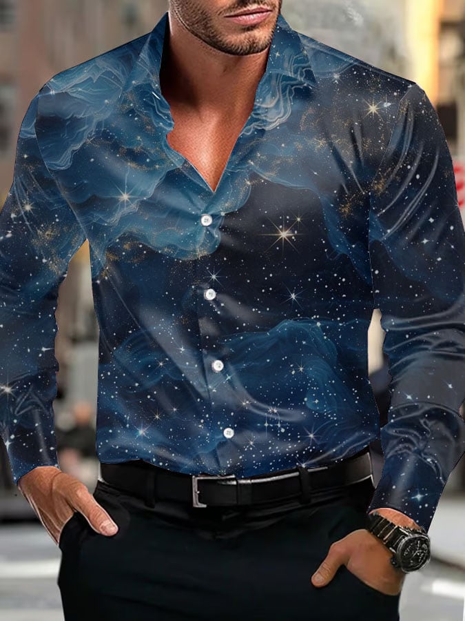Men's Business Luxury Long Sleeve Shirt