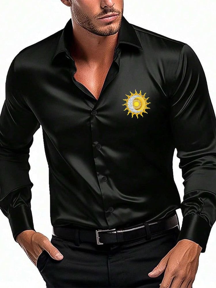 Men's Luxury Business Long Sleeve Shirt