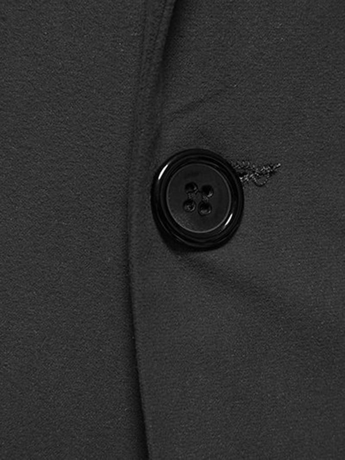 Men's Formal Single-Button Faux Suede Blazer