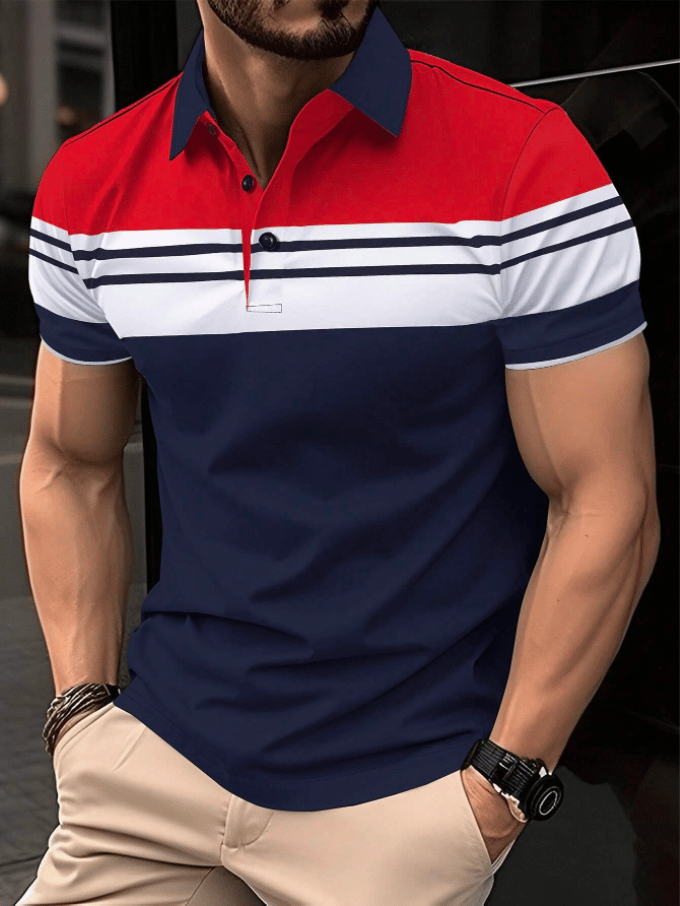 Men's Casual Business Fashion Polo Shirts