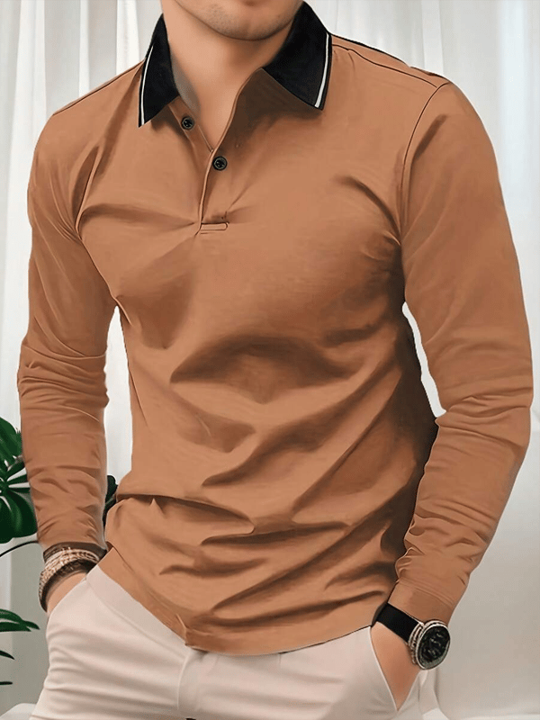Men's Casual Business Fashion Polo Shirts